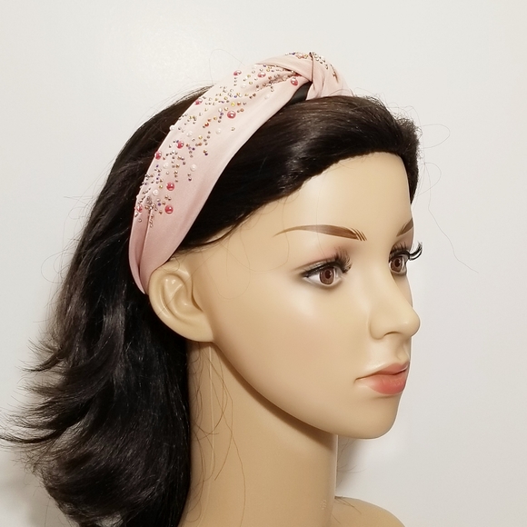Pink Knot Women's Headband. New - Picture 2 of 4